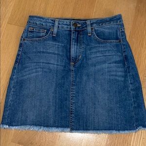 Blue jean skirt